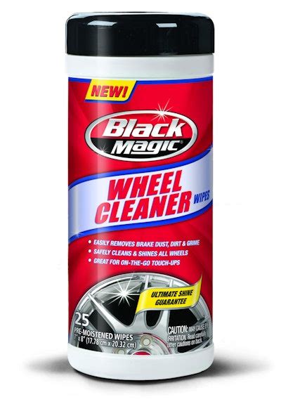 Ceramic wheel cleaner with the power of black magic